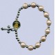 REF.9402 Pulsera elástica perlas