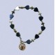 REF.9548CD Pulsera elástica ematite corazones